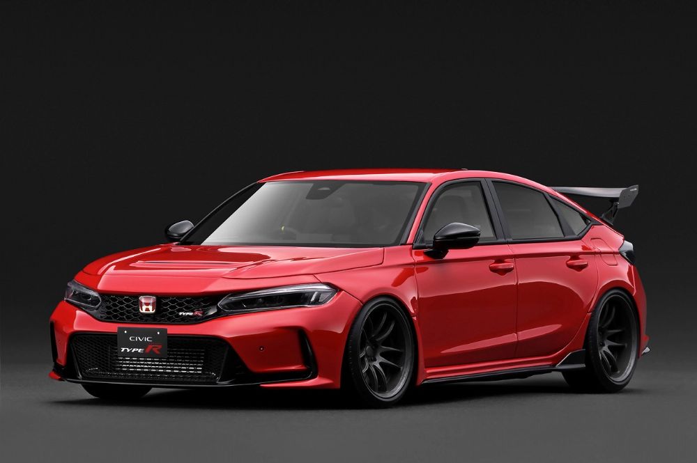 1/18 Honda Civic Type-R J'S Racing (FL5) Red – TSURUMAI HOBBY