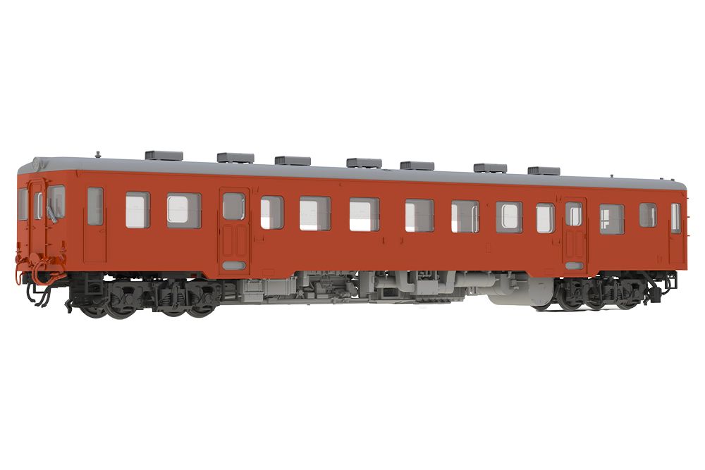 JNR Kiha 2 type diesel railcar 2th generation type kit – TSURUMAI