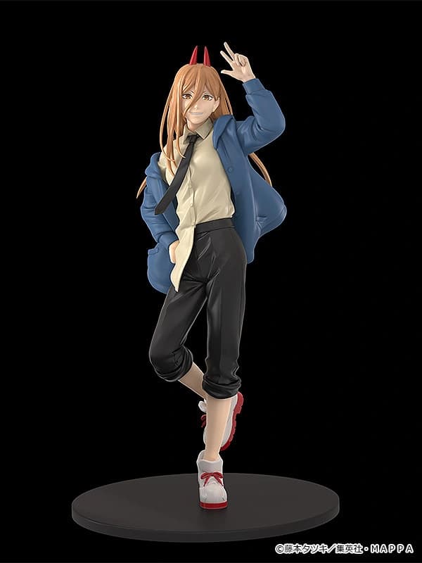 たびたび話題に上がる人気作品チェンソーマンより人気キャラの一人パワーちゃんがPLAMAXシリーズでプラモデル化が決定！