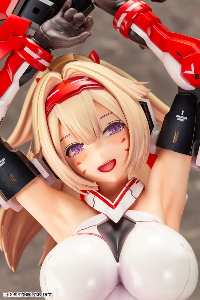 人気美プラシリーズのメガミデバイスより朱羅弓兵が圧倒的存在感を放つ2/1スケールフィギュアで堂々の立体化が決定！