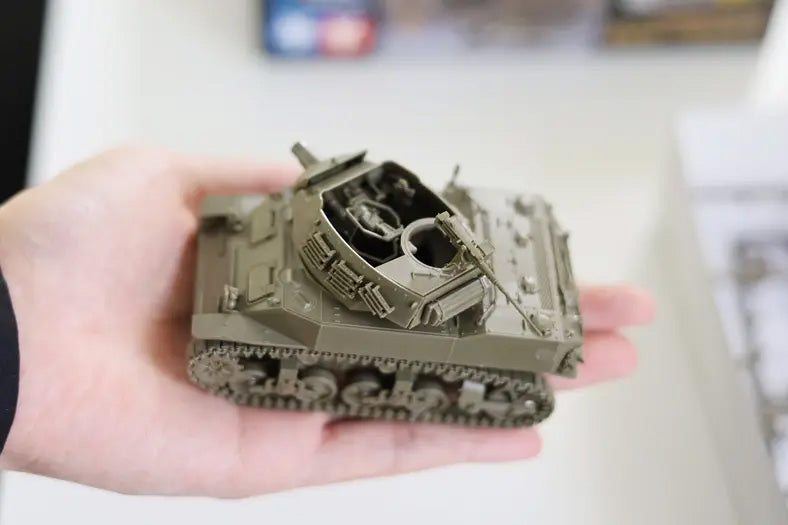 プラモデルガチ初心者でも戦車模型は作れるのか？！タミヤの1/48MM アメリカ M8 自走榴弾砲組んでみた