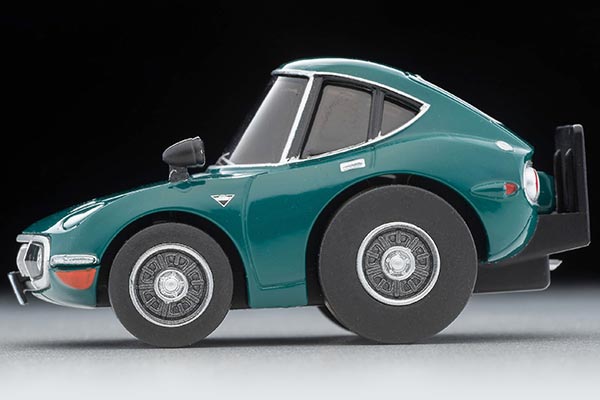 Choro-Q zero Z-76d Toyota 2000GT (Green) – TSURUMAI HOBBY
