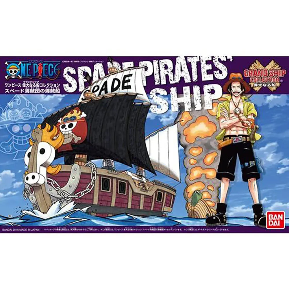 One Piece Grand Ship Collection: Spade Pirates Ship – TSURUMAI HOBBY