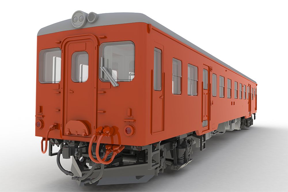 JNR Kiha 2 type diesel railcar 2th generation type kit – TSURUMAI