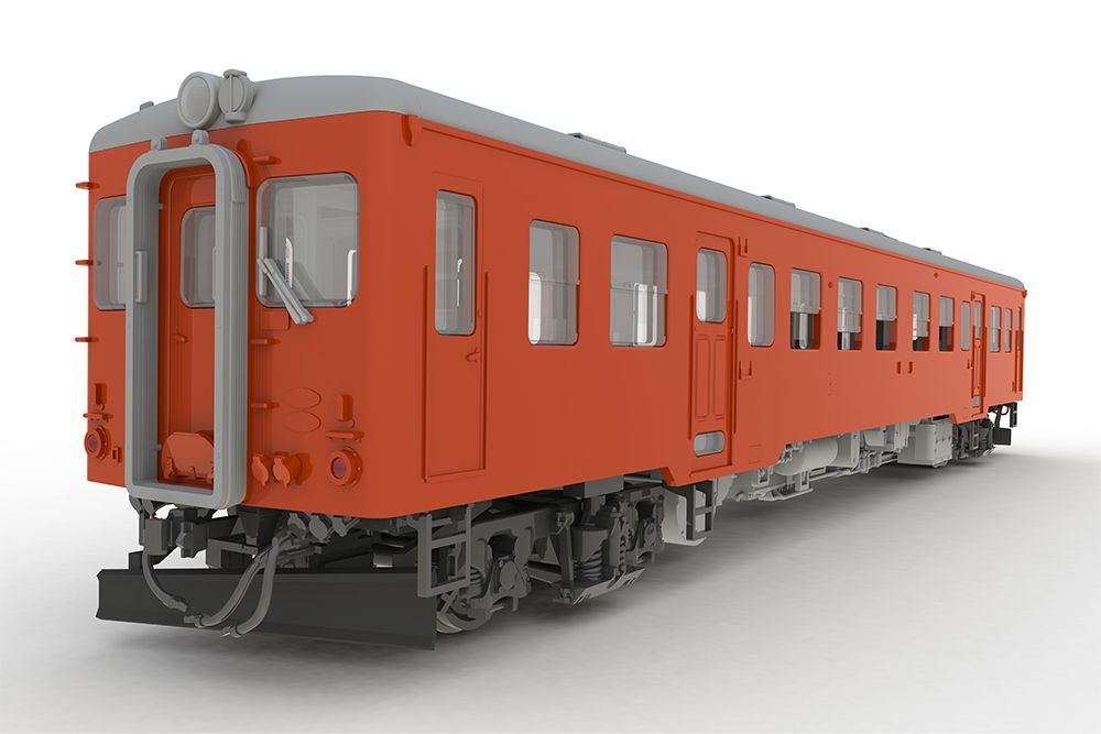 JNR Kiha 2 type diesel railcar 2th generation type kit – TSURUMAI